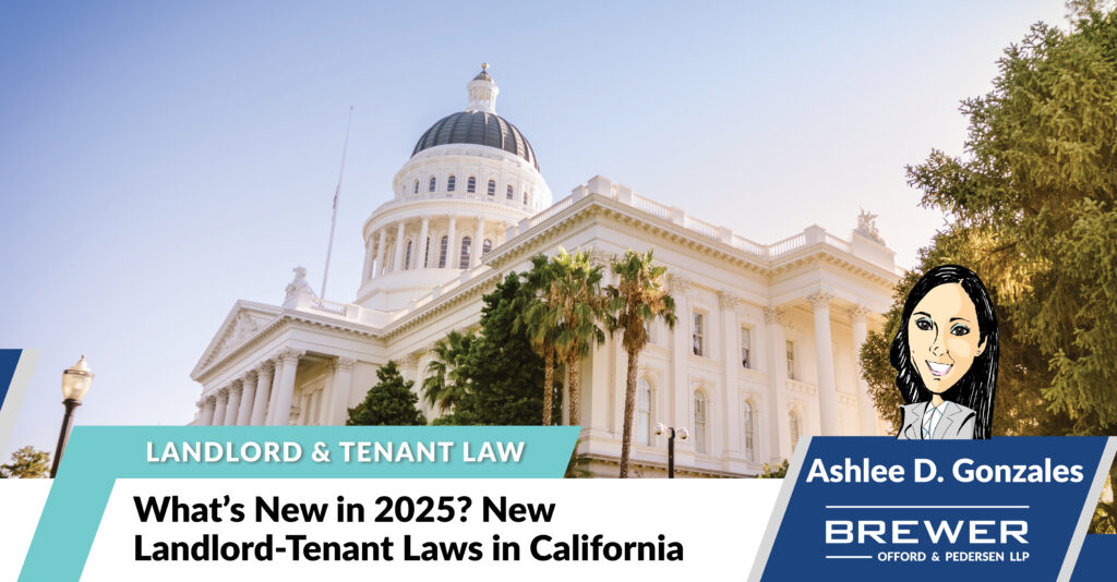 What's New in 2025? New Laws Surrounding Landlord Tenant Law in California